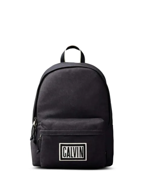 Calvin Klein logo-patch zip-fastening backpack