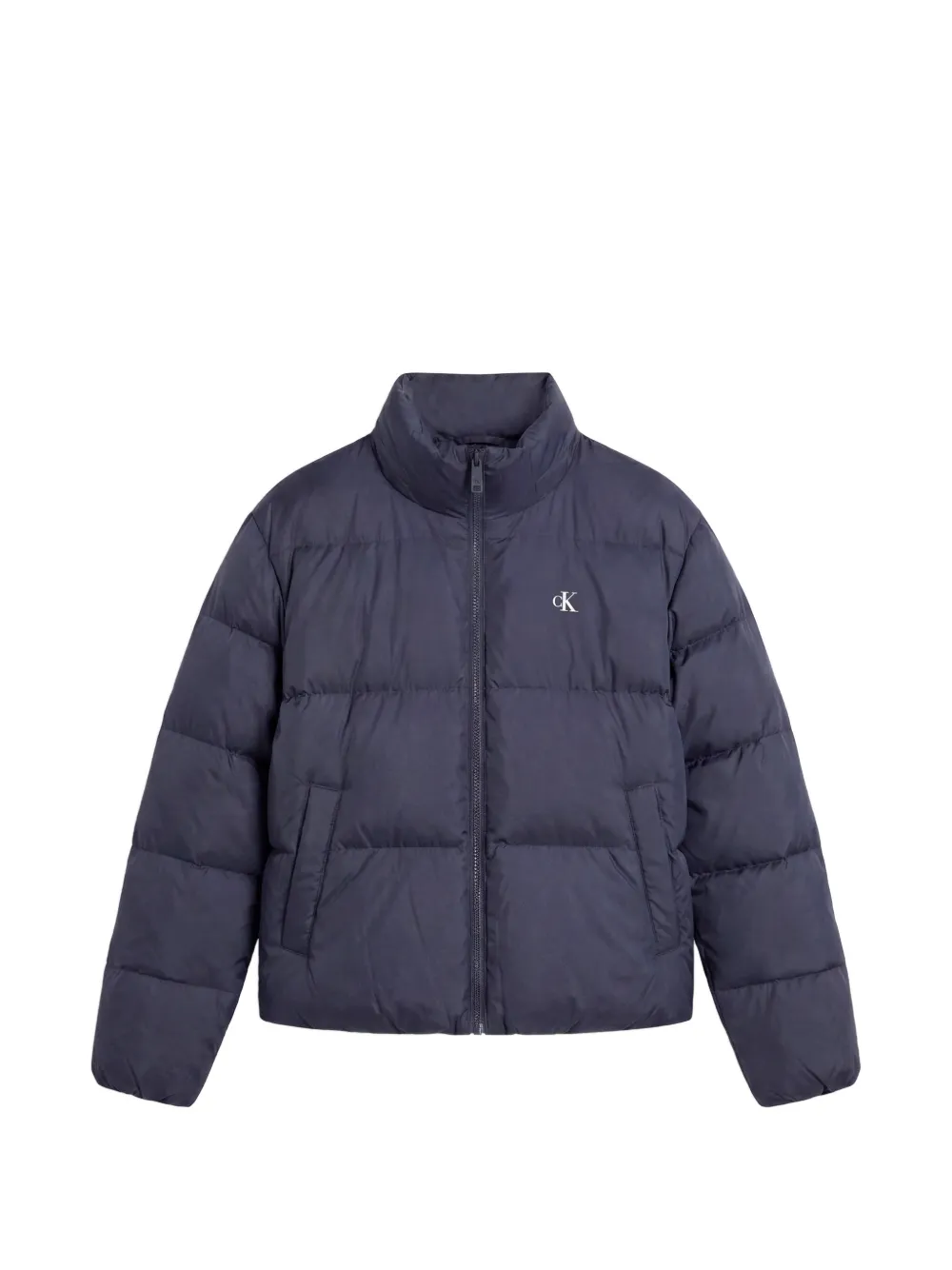 Calvin Klein Gefütterte Kapuzenjacke - Blau