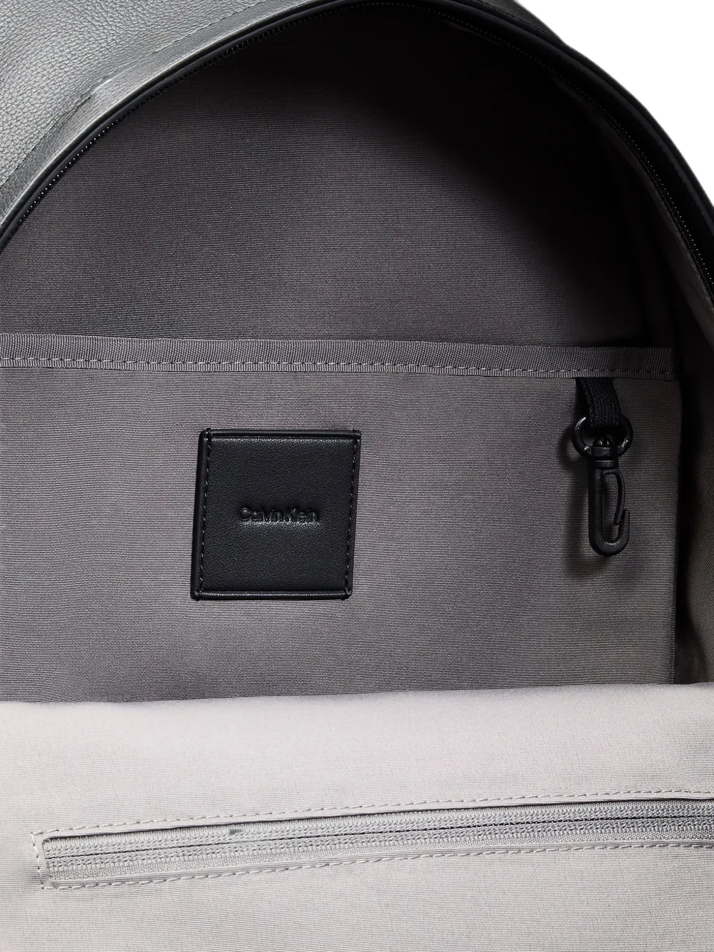 Calvin Klein Rugzak met monogram-reliëf Zwart