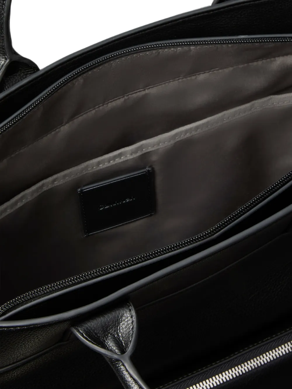 Calvin Klein Raised shopper met bewerkte textuur Zwart