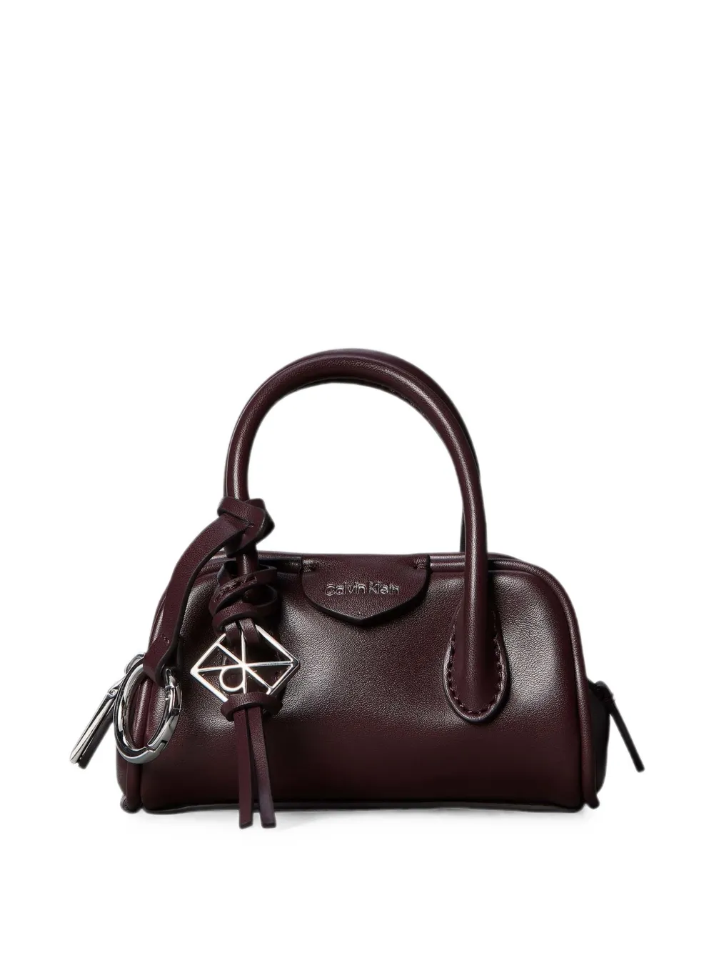 Calvin Klein mini bag charm - Rot