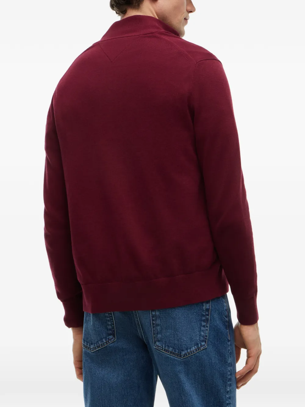 Tommy Hilfiger Vest met geborduurd logo Rood
