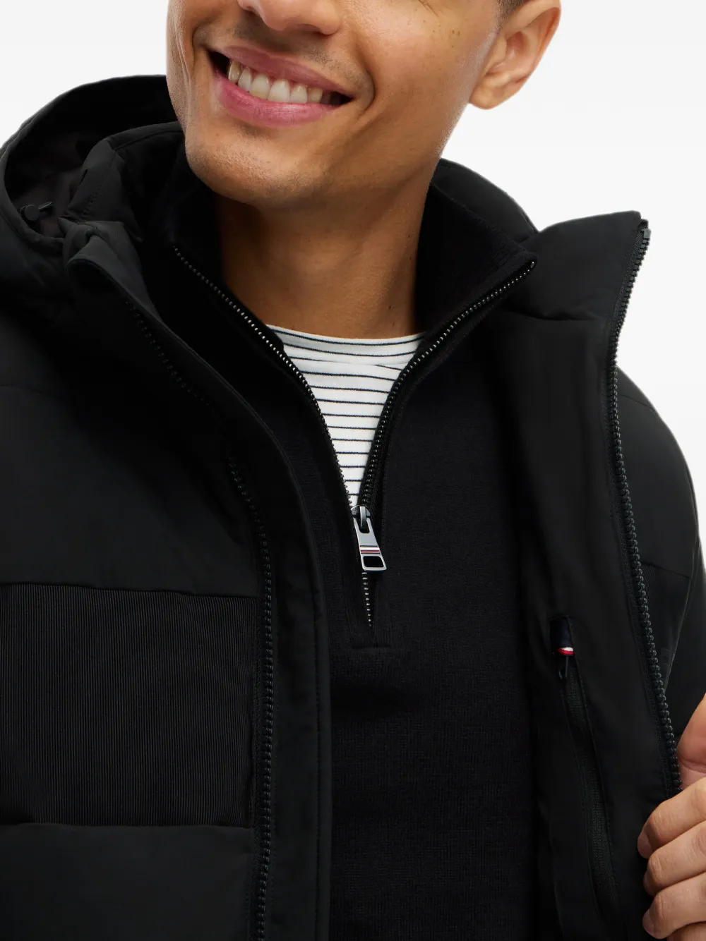Tommy Hilfiger Jack met logoprint Zwart