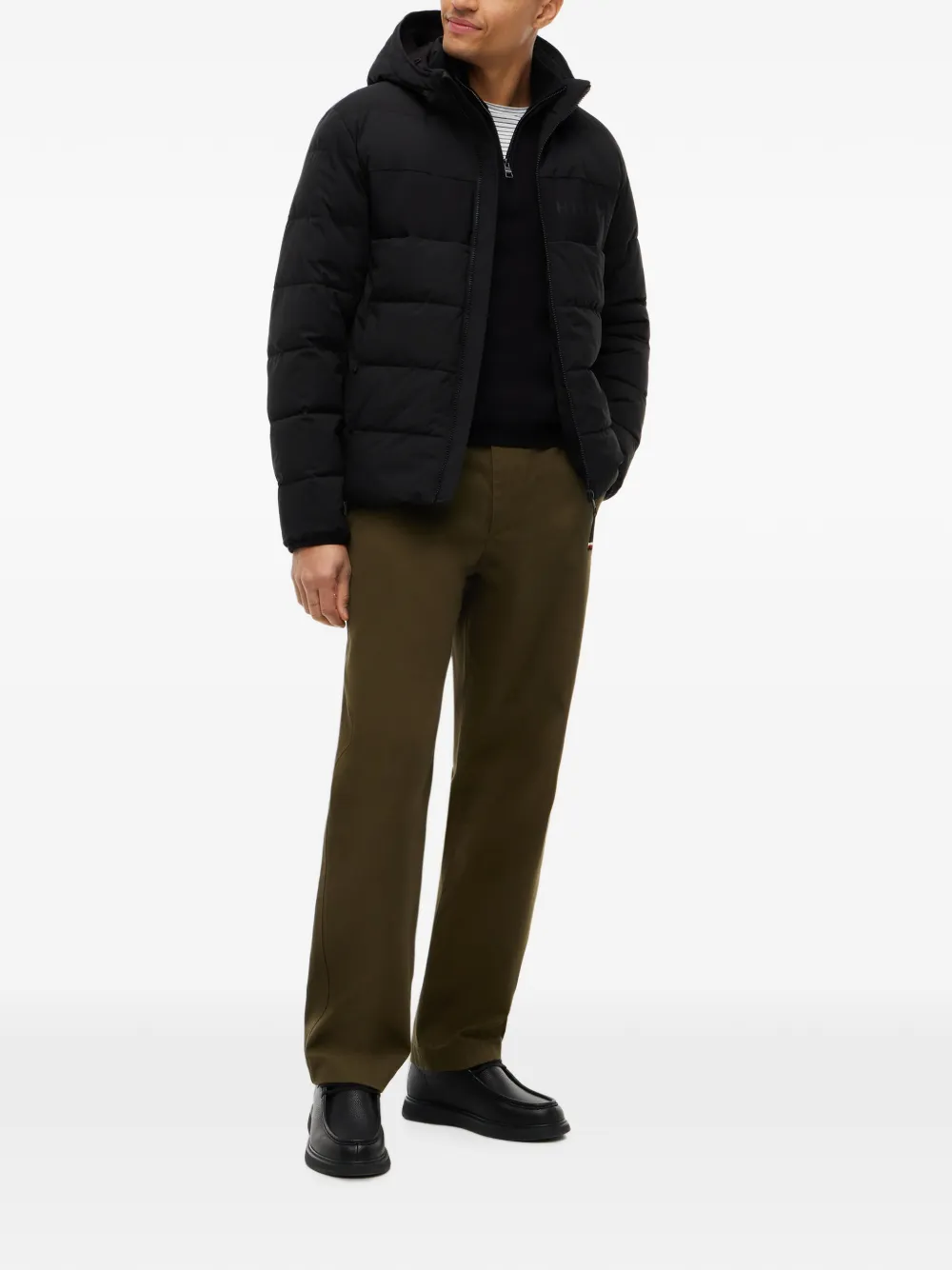 Tommy Hilfiger Jack met logoprint Zwart
