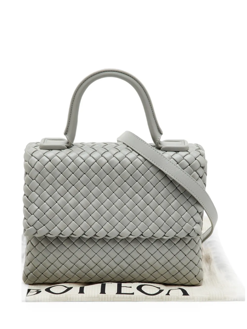 Bottega Veneta Pre-Owned Patti Intrecciato tote bag - Grau