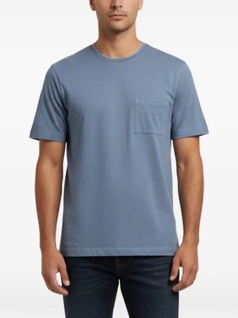 Hermès Pre-Owned pique-knit chest-pocket T-shirt