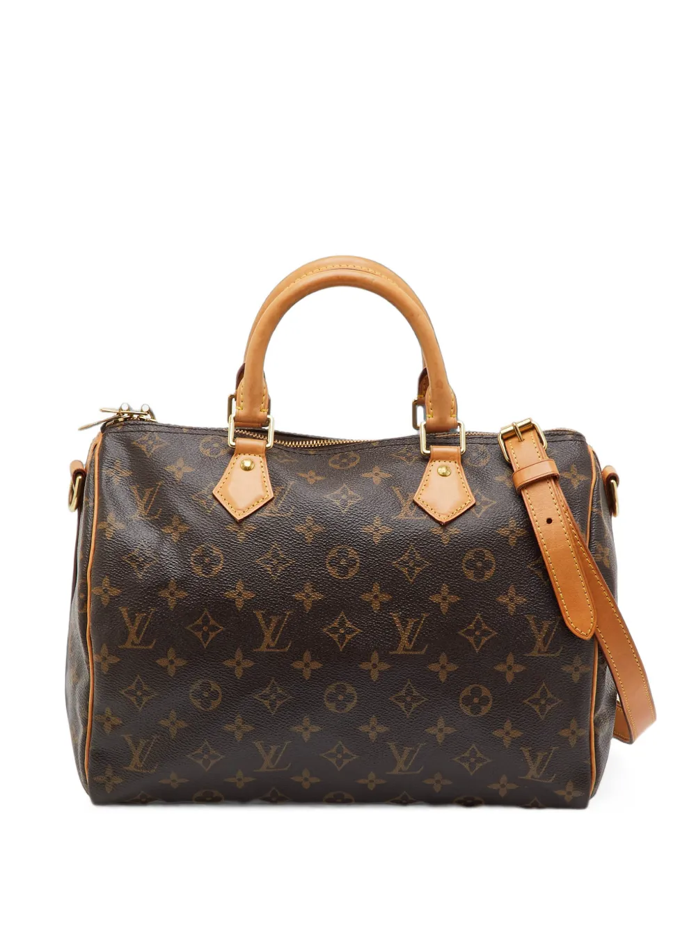 Louis Vuitton Pre-Owned 2016 30 Speedy Bandoulière Monogram tote bag - Marrone