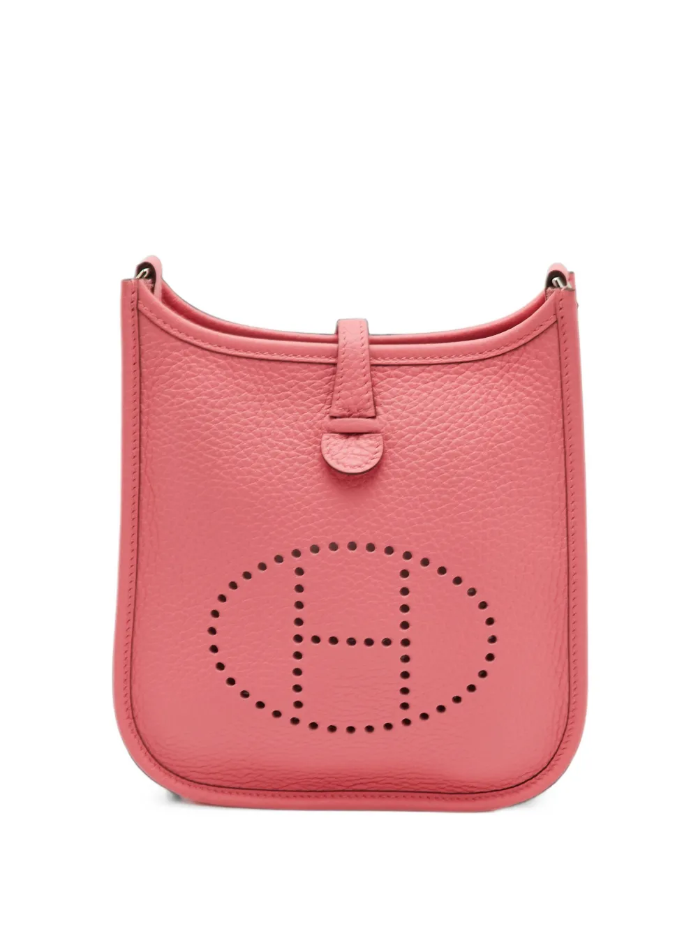 Hermès Pre-Owned 2024 TPM Evelyne perforated clutch bag - Rosa