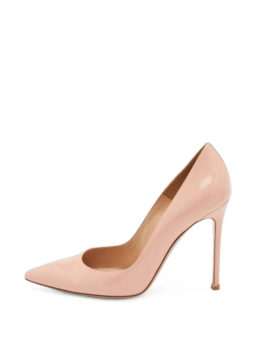 Gianvito Rossi Gianvito 105 pointed toe pumps - Nude