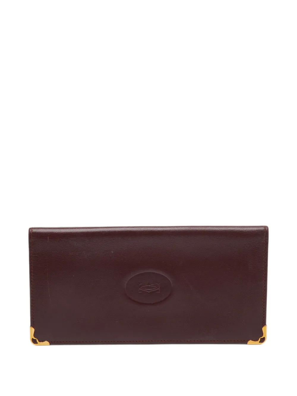 Cartier Must de Cartier leather long wallet - Rot
