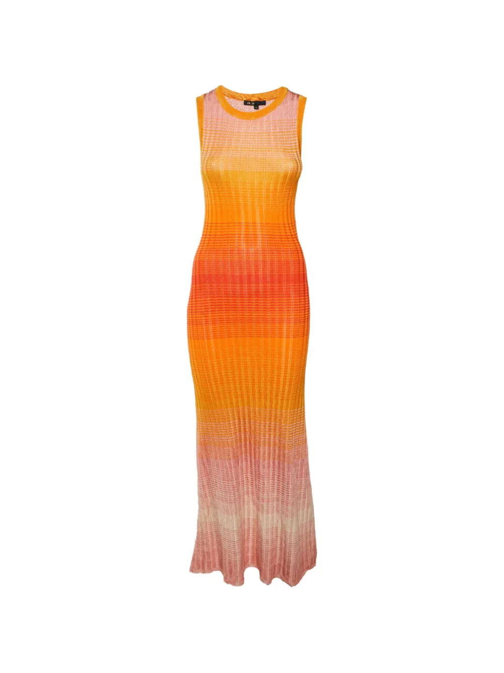 Maje ombre tie-dye maxi dress - Orange