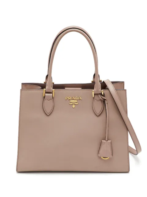 Prada Pre-Owned Saffiano-leather tote bag