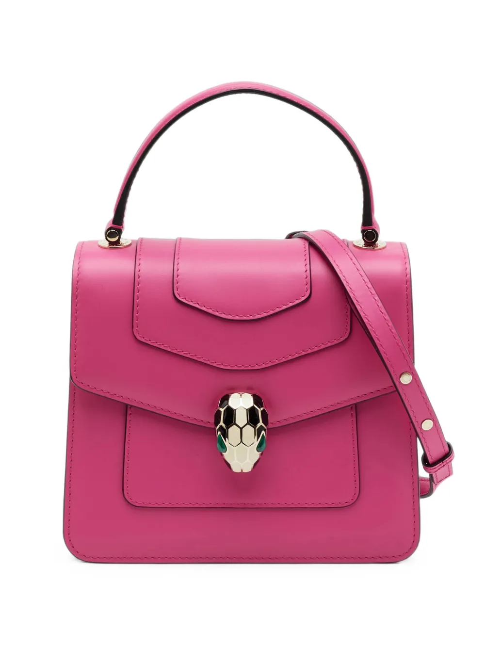 Bvlgari Pre-Owned Serpenti Forever leather tote bag - Rosa