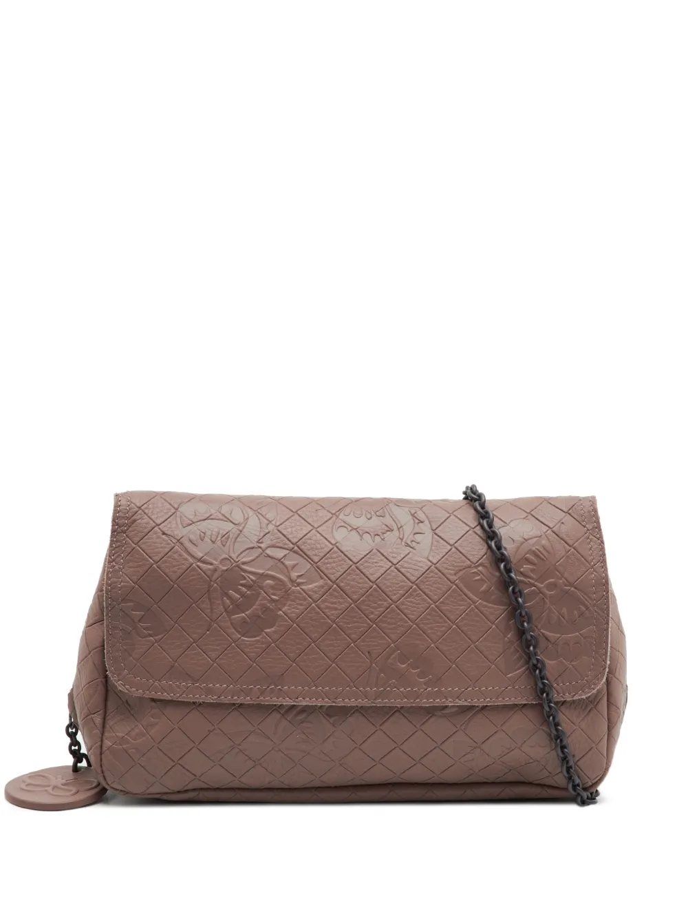 Bottega Veneta Pre-Owned leather crossbody bag - Marrone