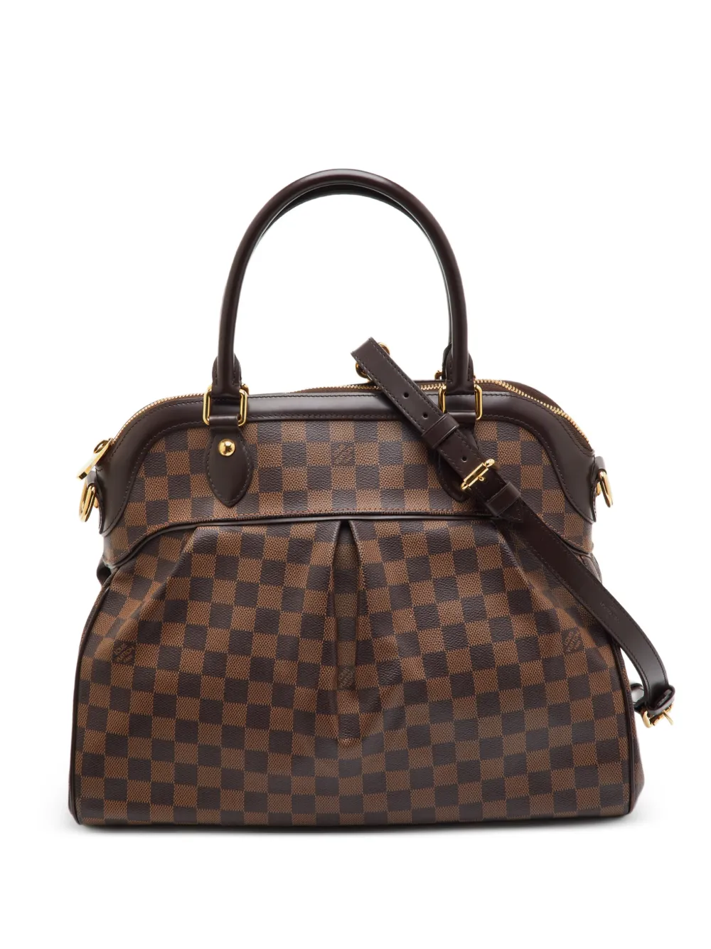 Louis Vuitton Pre-Owned Borsa tote GM Damier Ebene Trevi 2009 - Marrone