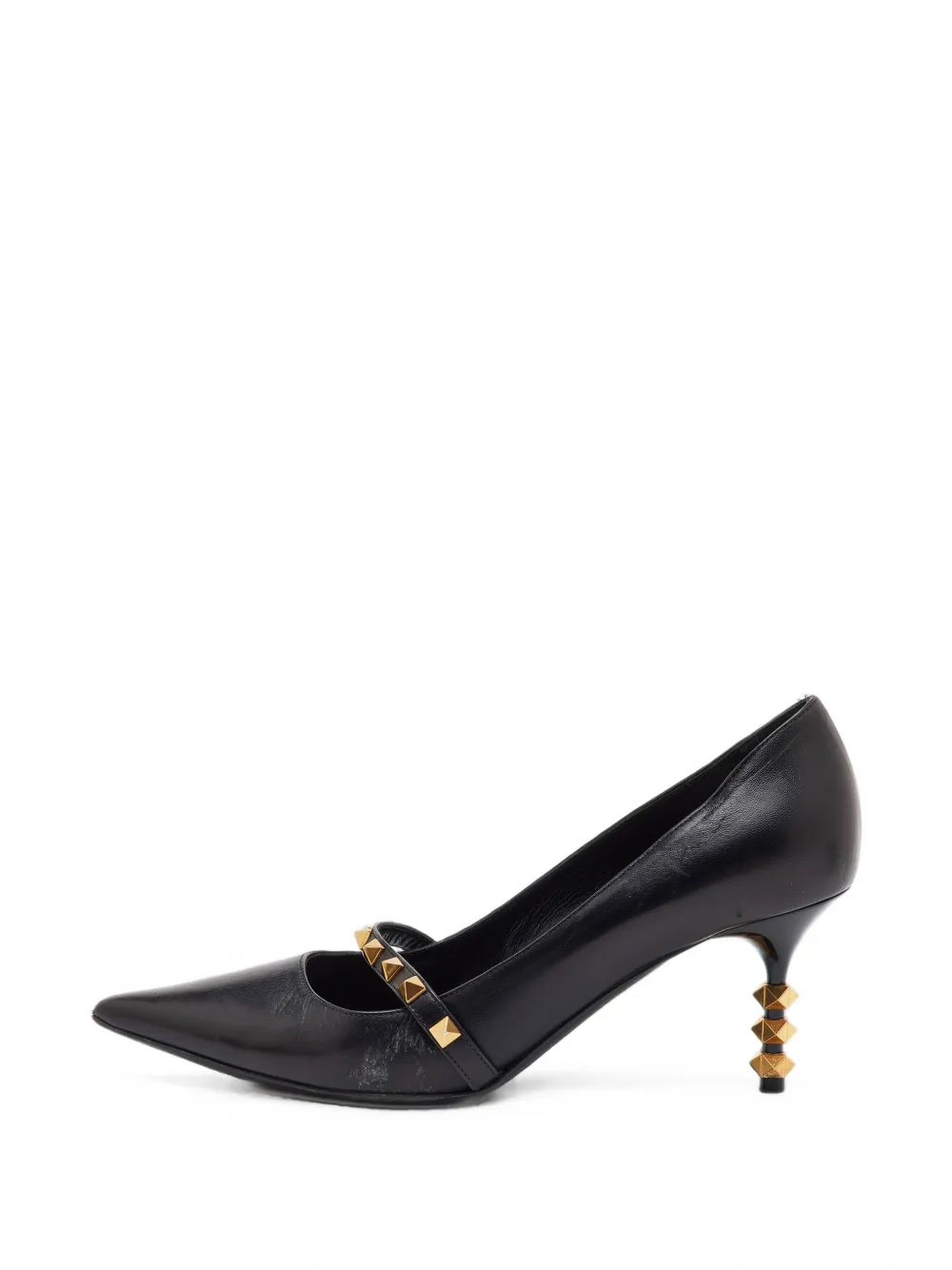 Valentino Garavani Pre-Owned Rockstud pointed-toe pumps - Schwarz