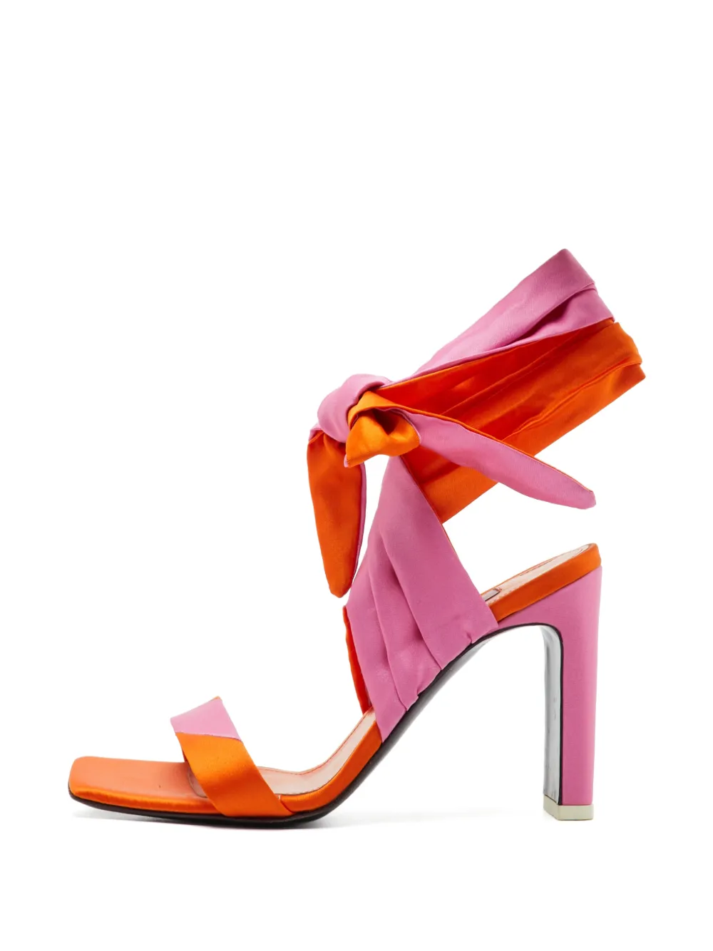 The Attico ankle-strap sandals - Arancione