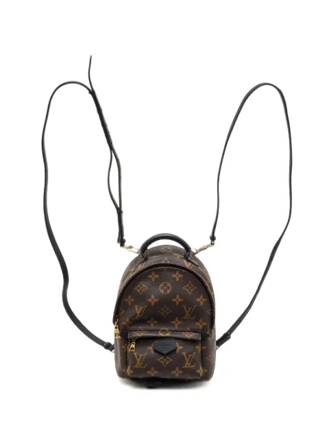 Louis Vuitton Pre-Owned 2015 mini Palm Springs Monogram backpack