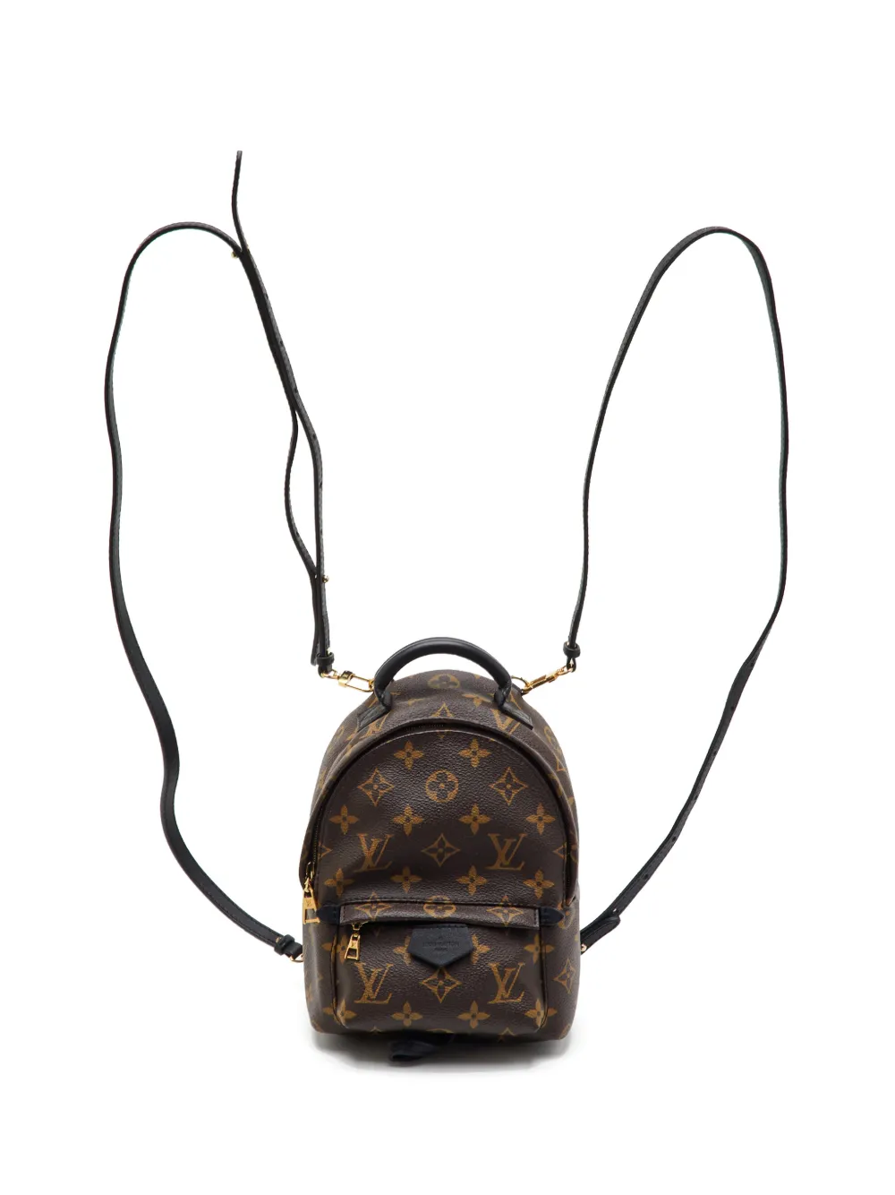 Louis Vuitton Pre-Owned mini sac à dos Palm Springs monogrammé (2015) - Marron