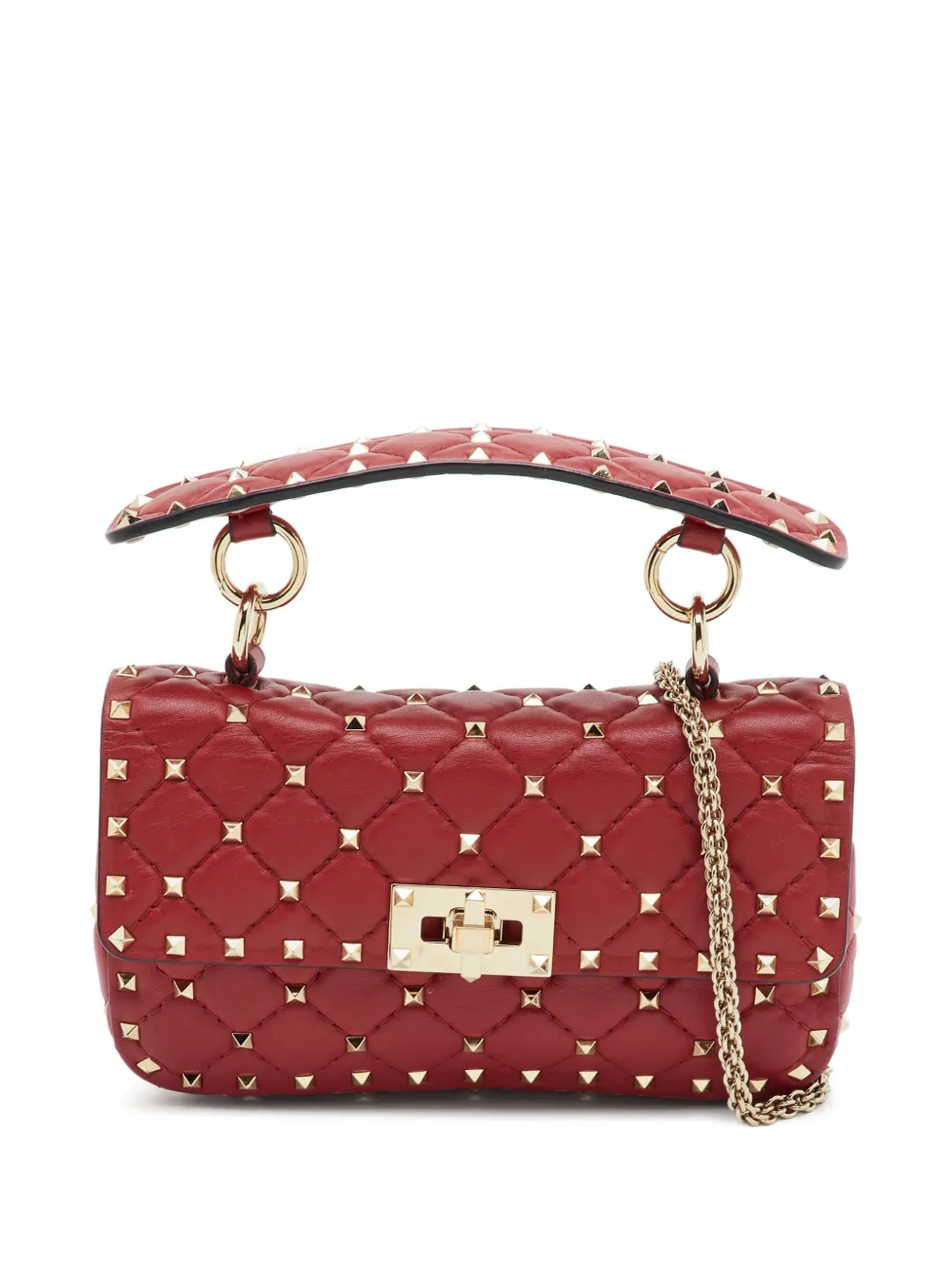Valentino Garavani Pre-Owned Rockstud Spike tote bag - Rosso
