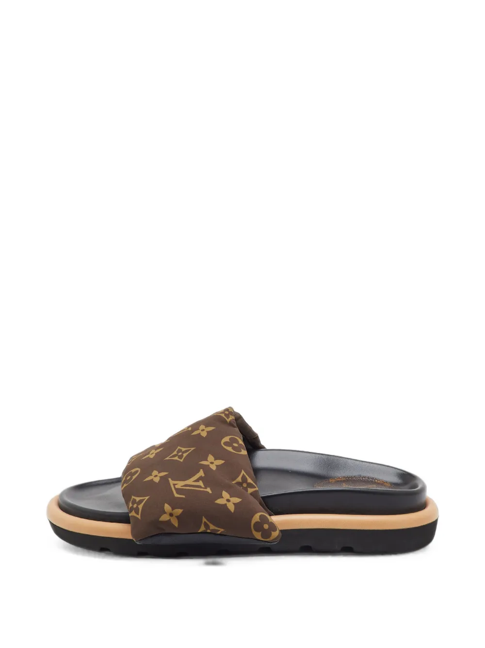 Louis Vuitton Pre-Owned Pool Pillow Monogram slide sandals - Braun