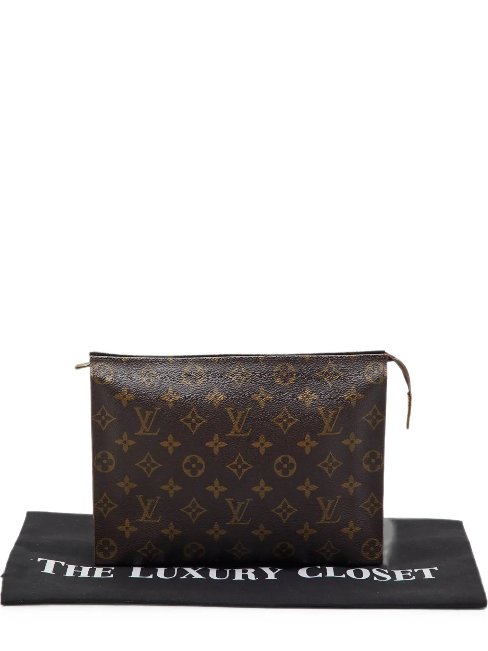 Louis Vuitton Pre-Owned 1987 26 Toiletry Monogram clutch bag - Braun