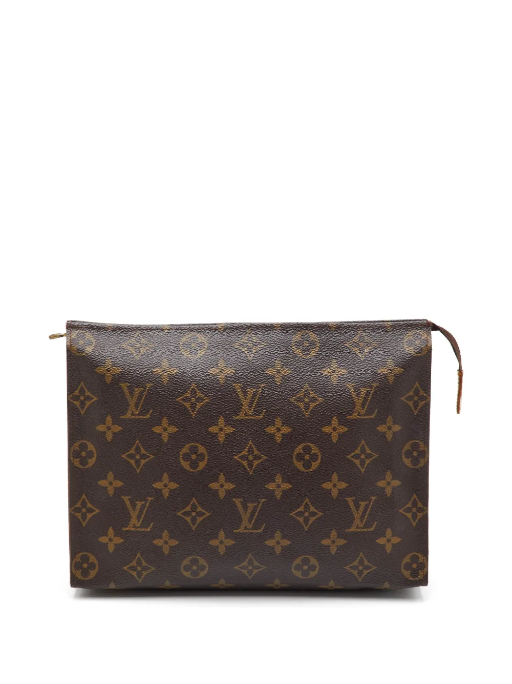 Louis Vuitton Pre-Owned 1987 26 Toiletry Monogram clutch bag - Braun