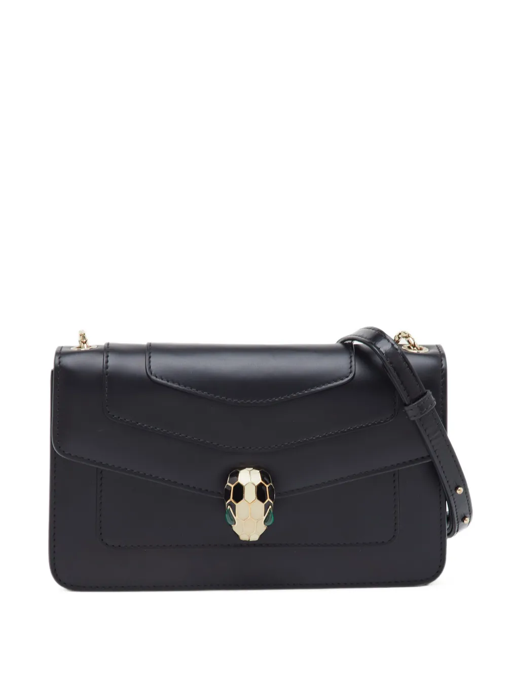 Bvlgari Pre-Owned Serpenti leather shoulder bag - Schwarz