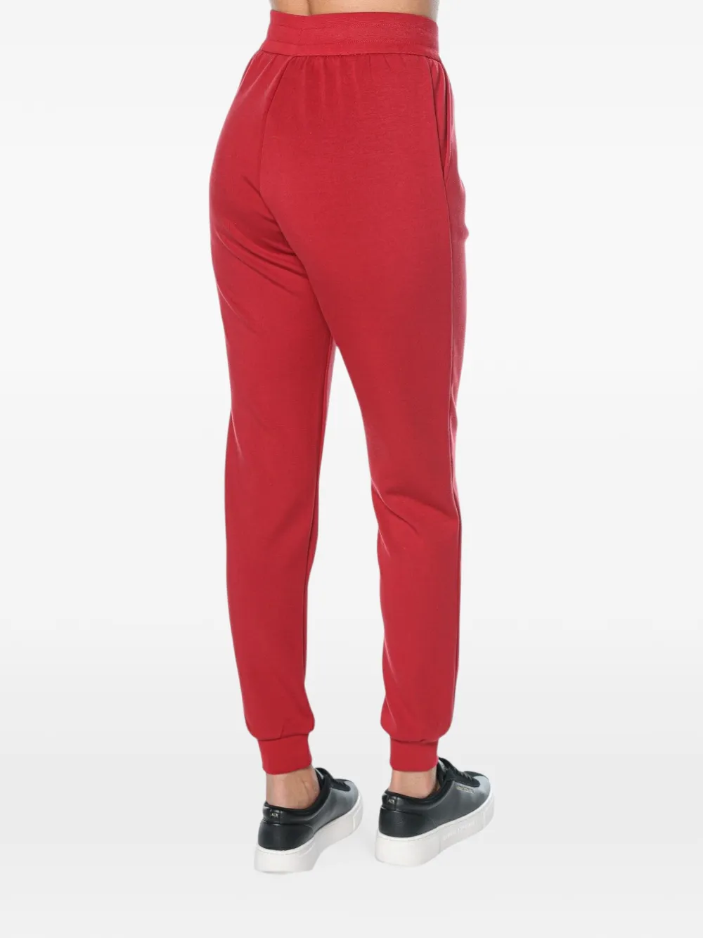 Armani Exchange drawstring-waist track pants Rood