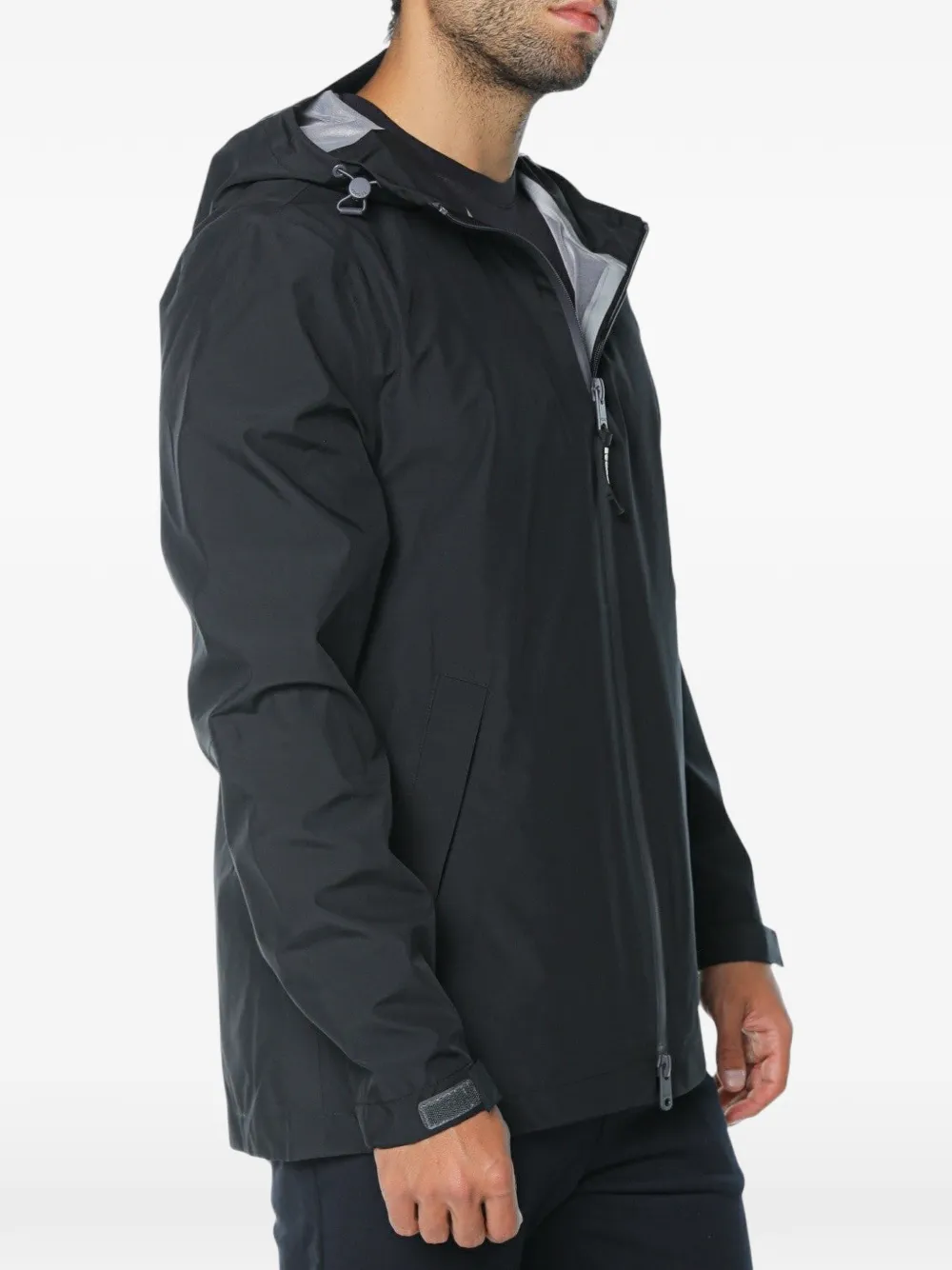 Ecoalf Diluvio hooded jacket Zwart