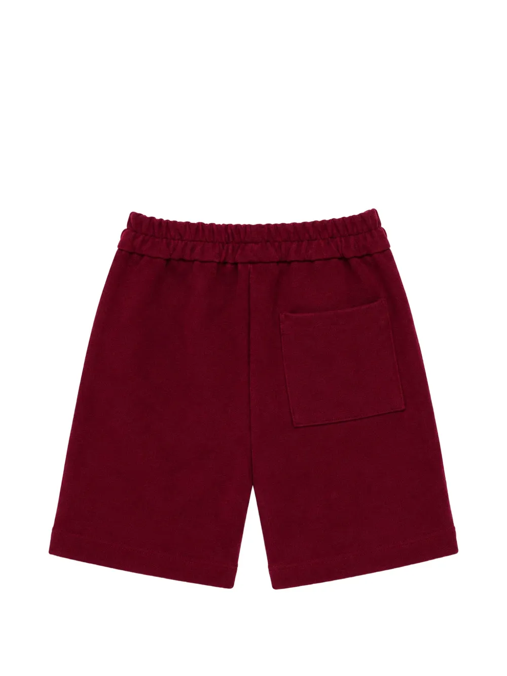 Miss Grant Kids Geplooide shorts met gesptaille Rood