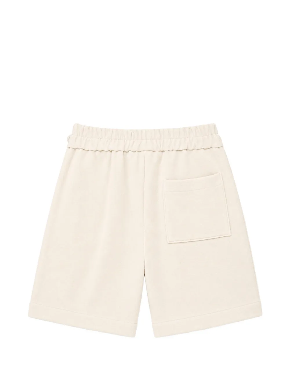 Miss Grant Kids Geplooide shorts met zijgesp Beige