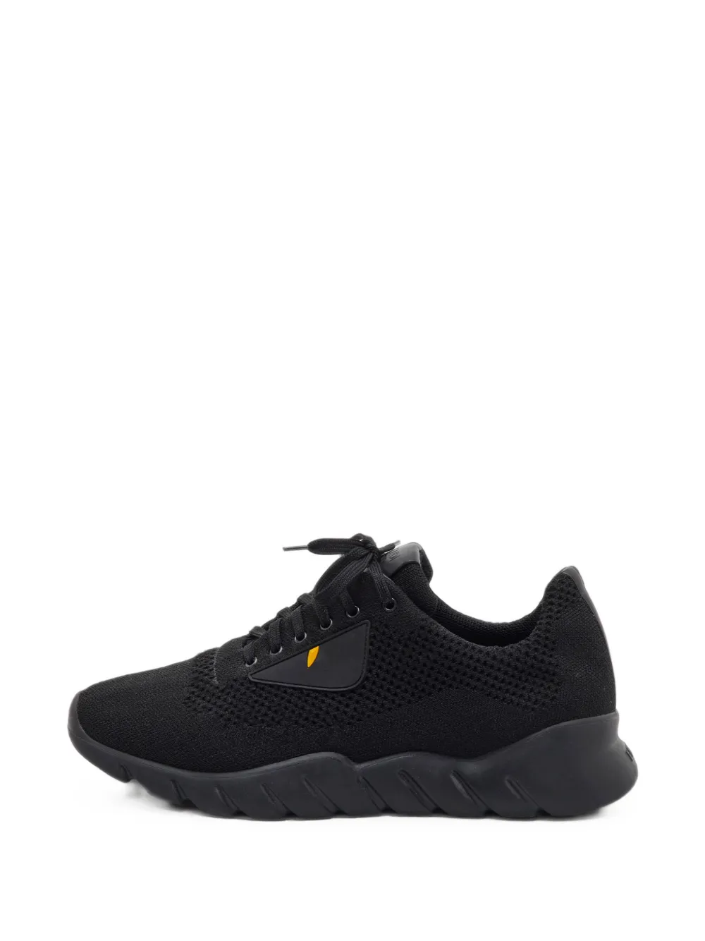 Fendi Pre-Owned Bag Bugs knit sneakers - Schwarz