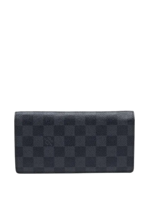 Louis Vuitton Pre-Owned кошелек Damier Graphite Brazza (2012 год)