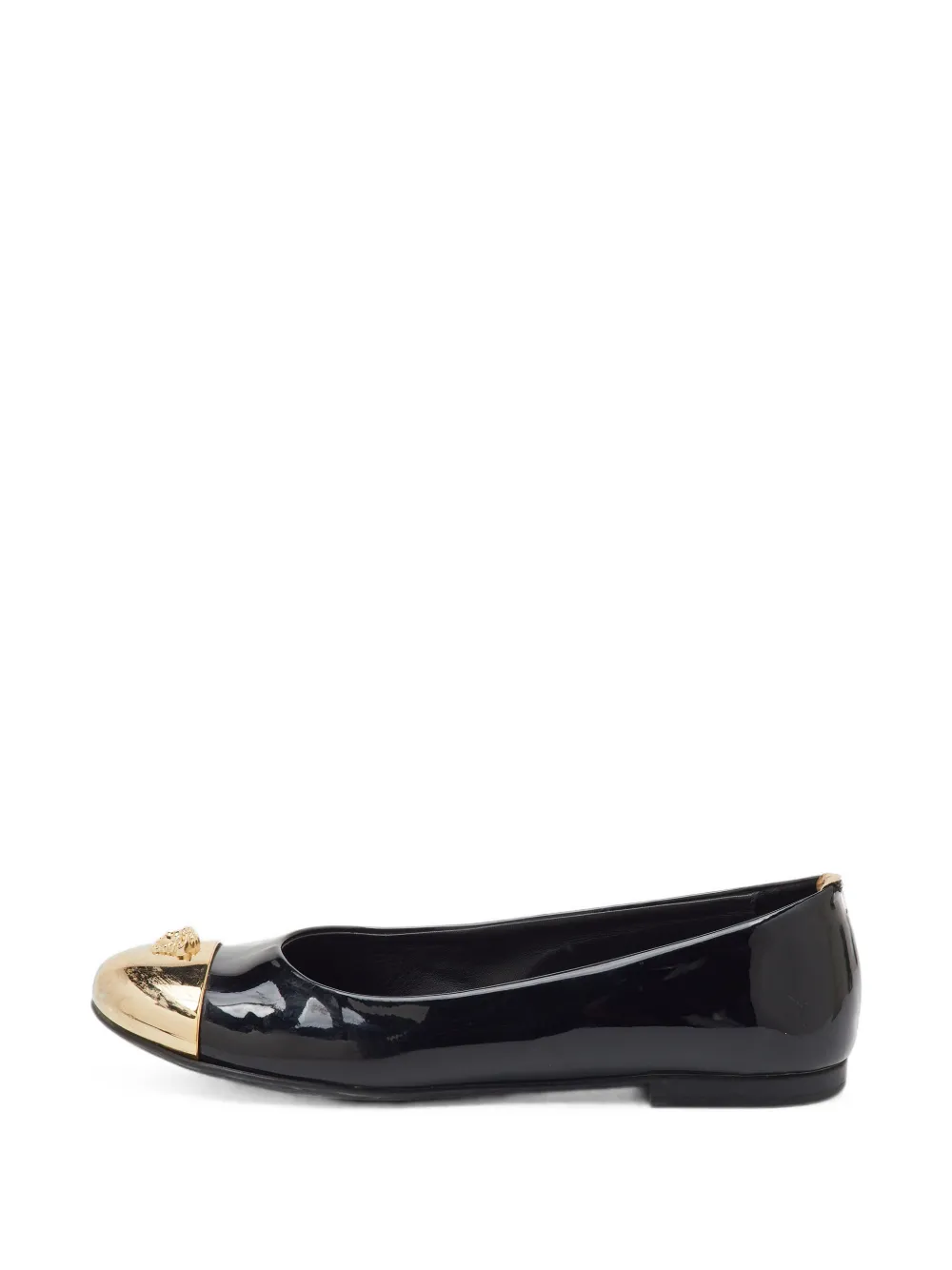 Versace Pre-Owned Medusa cap-toe ballet flats - Schwarz
