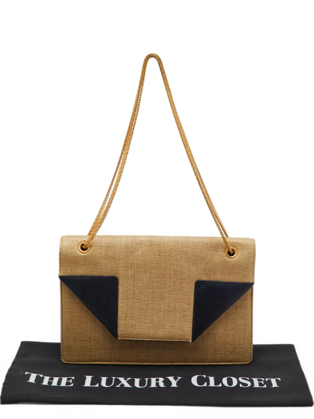 Saint Laurent Pre-Owned Betty chain-strap shoulder bag - Nude