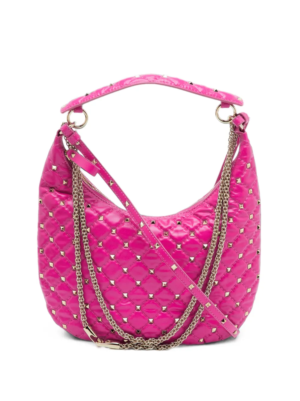 Valentino Garavani Pre-Owned Borsa a spalla Rockstud Spike - Rosa