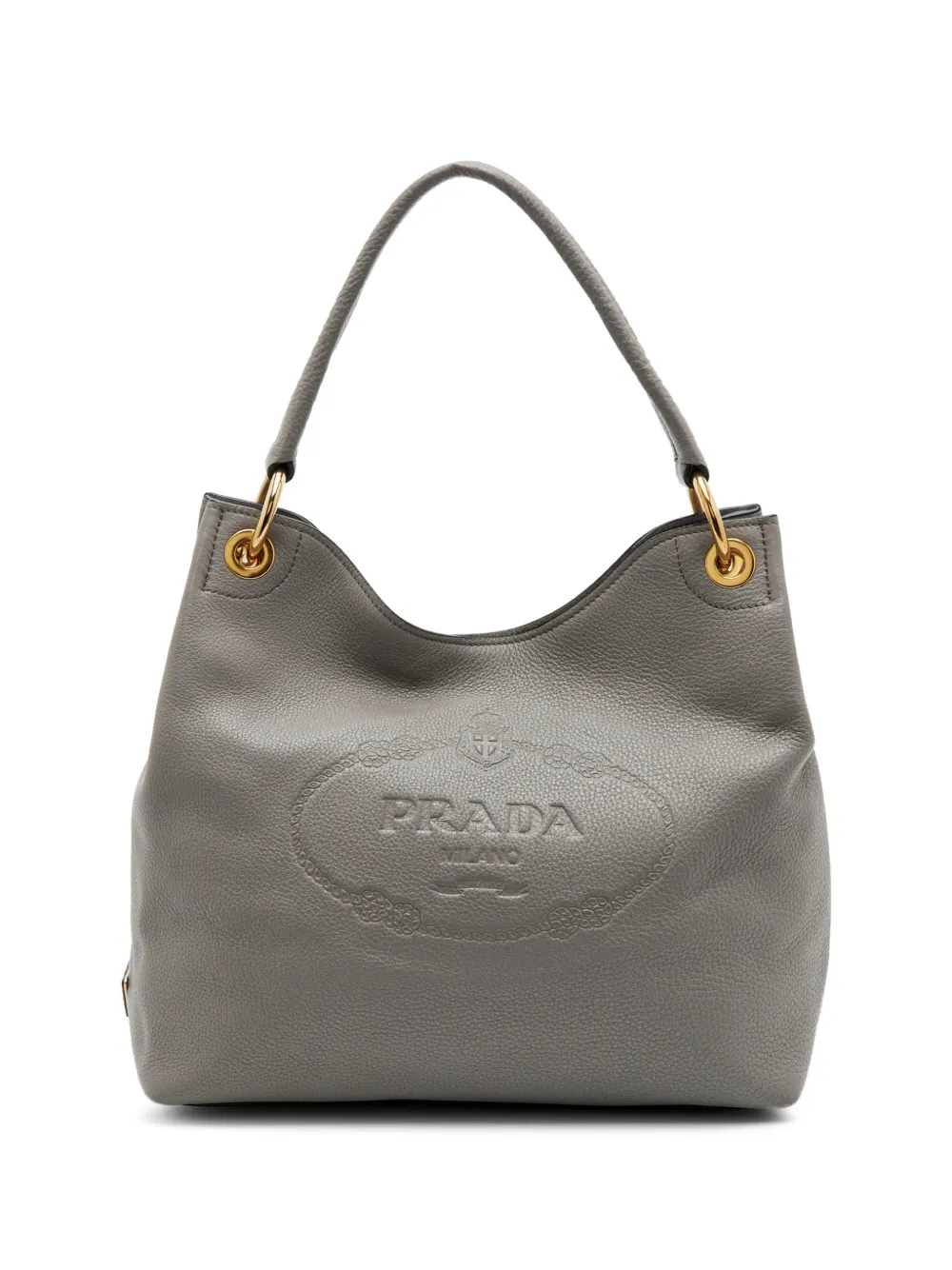 Prada Pre-Owned Borsa tote Vitello Daino Phenix - Grigio