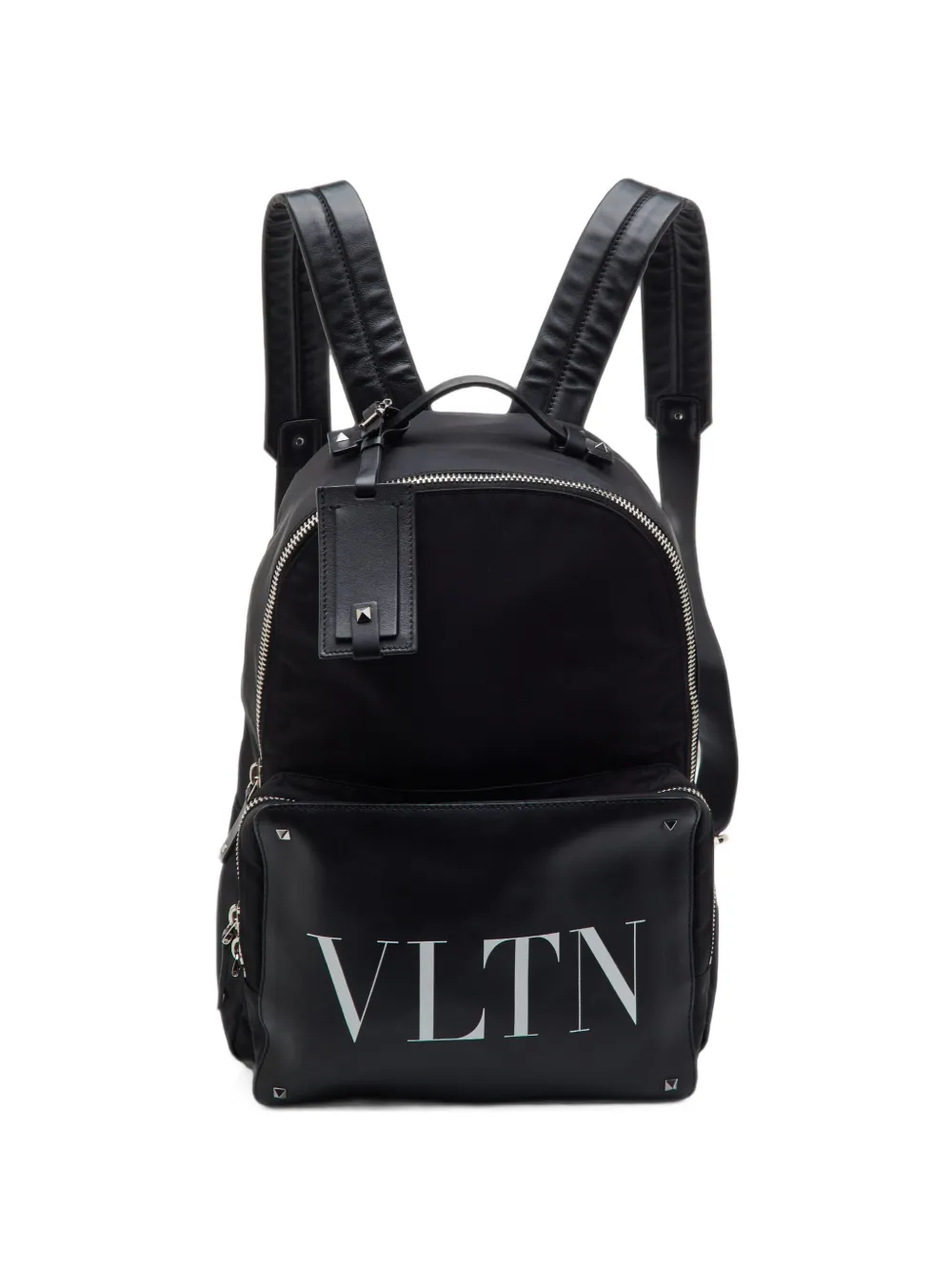 Valentino Garavani Pre-Owned VLTN logo-print backpack - Nero