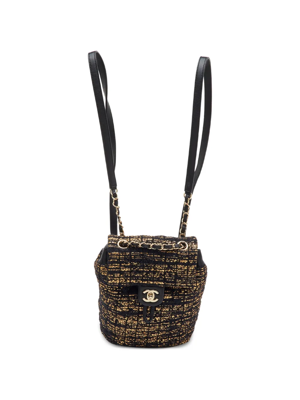 CHANEL Pre-Owned 2019 Urban Spirit foldover-top backpack - Nero