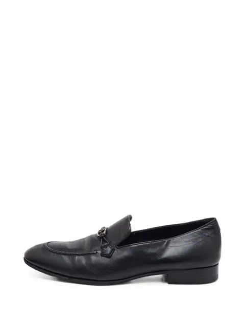 Louis Vuitton Pre-Owned LV leather loafers