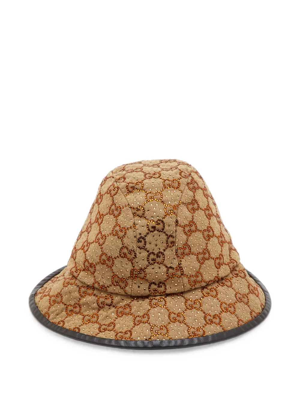 Gucci Pre-Owned Cappello bucket - Marrone