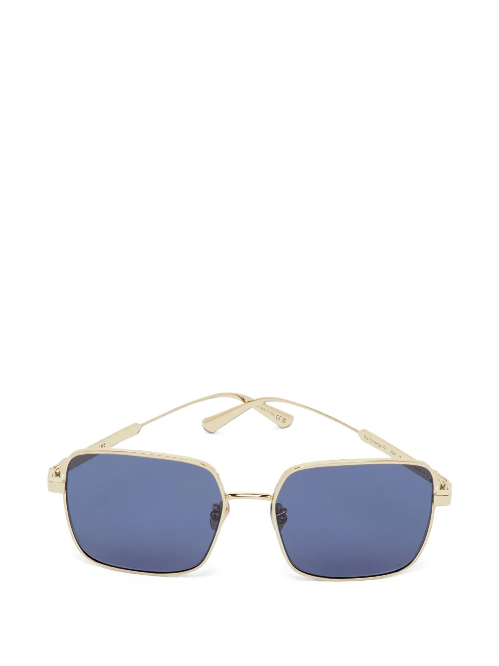 Christian Dior Pre-Owned DiorCannage S1U square sunglasses - Gold