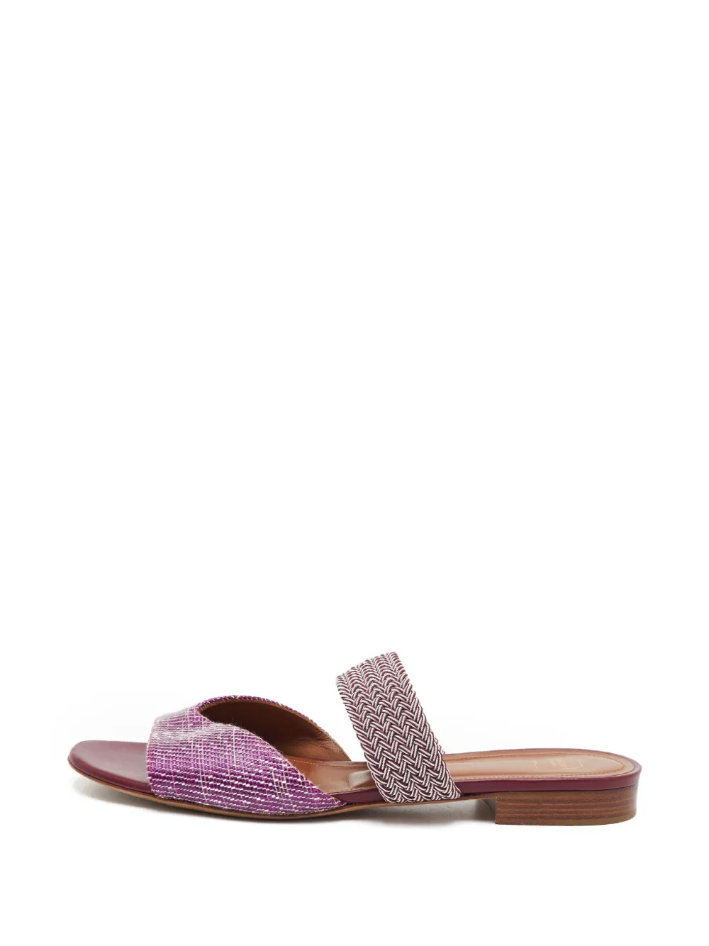 Malone Souliers Milena woven-cord sandals - Rosa