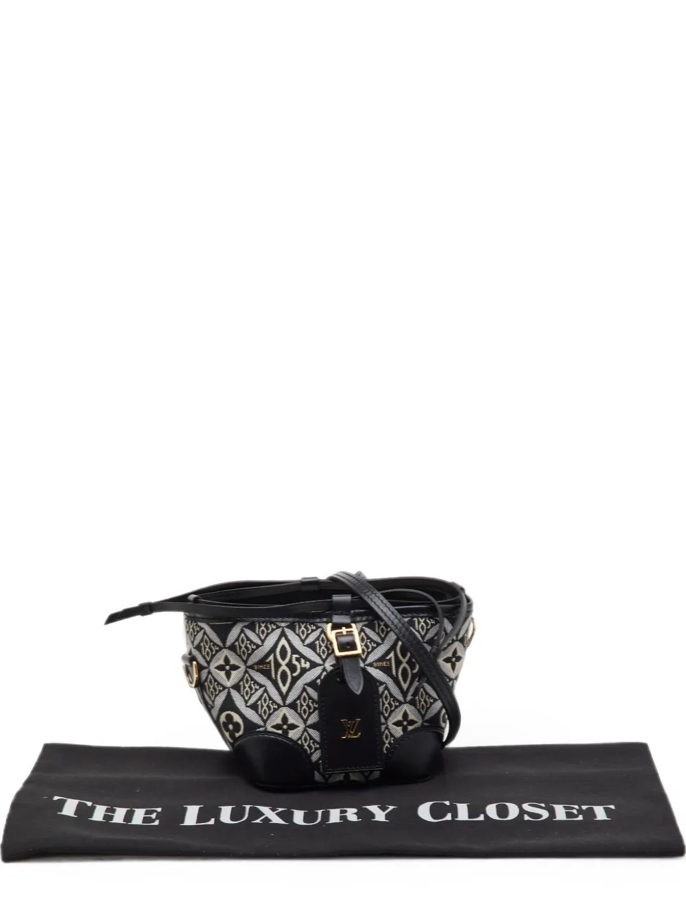 Louis Vuitton Pre-Owned 2020 Since 1854 Nano Neo Monogram patterned mini shoulder bag - Nero