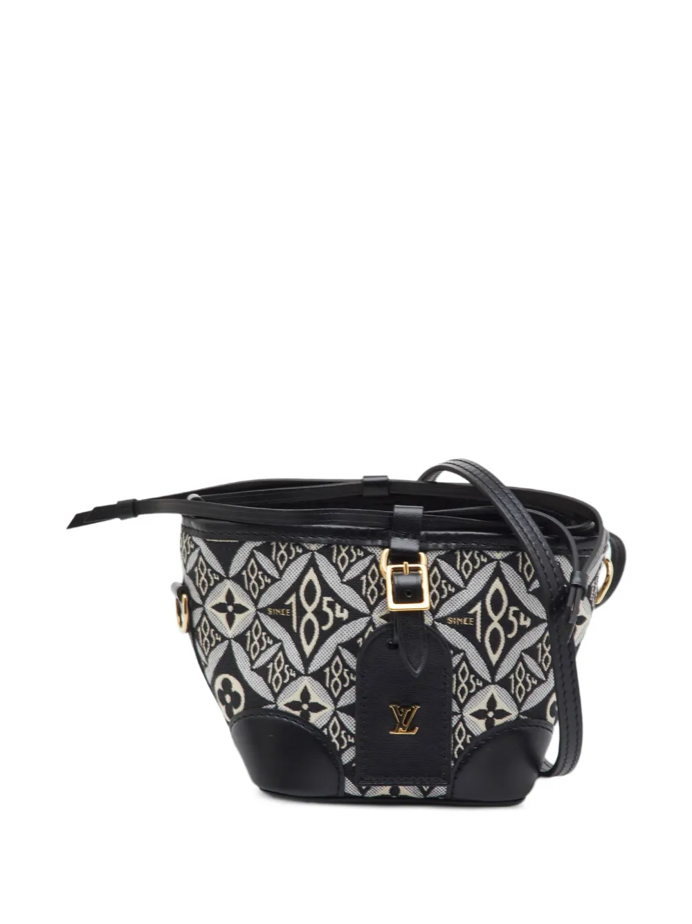 Louis Vuitton Pre-Owned 2020 Since 1854 Nano Neo Monogram patterned mini shoulder bag - Nero