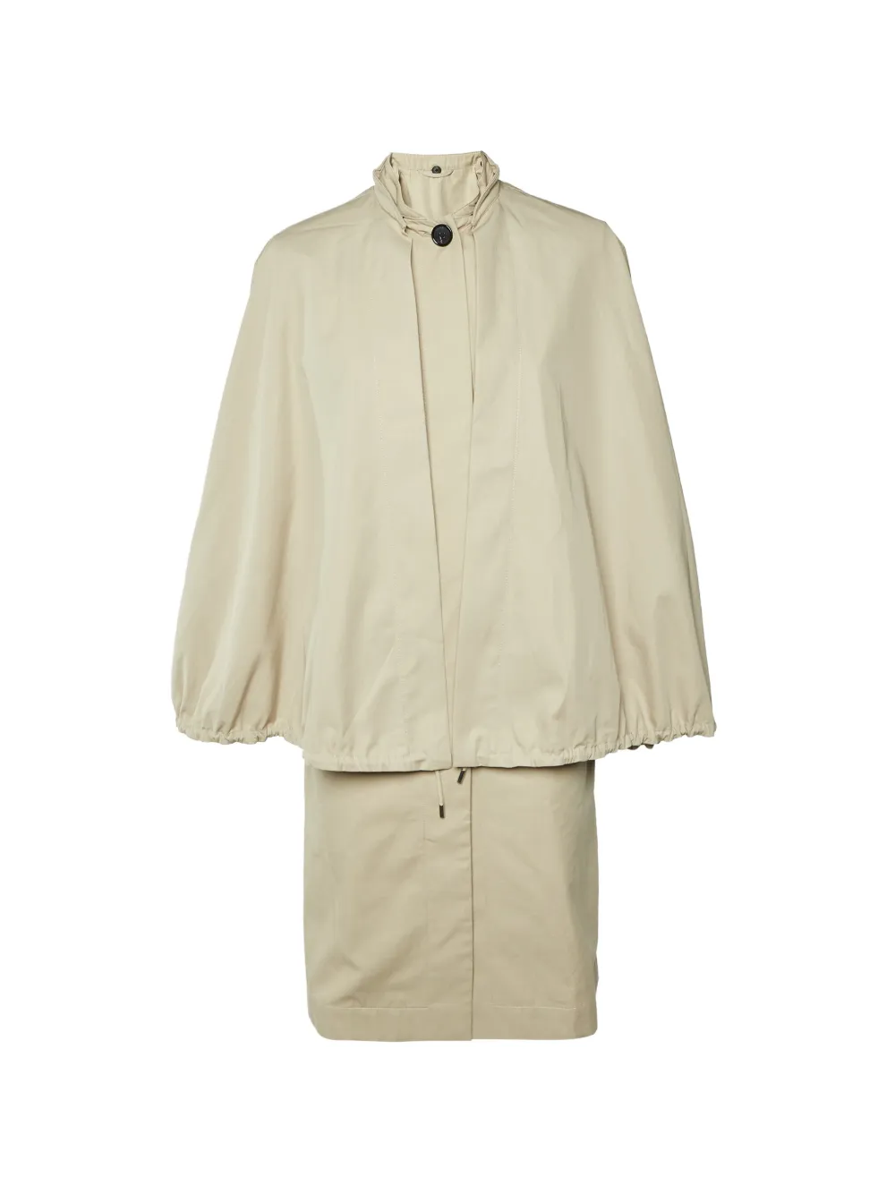 TOTEME detachable cape coat - Toni neutri