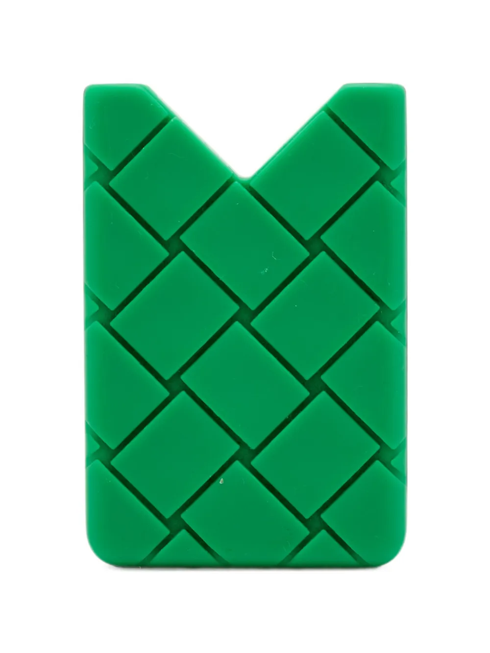 Bottega Veneta Pre-Owned Intreccio patterned card holder - Verde
