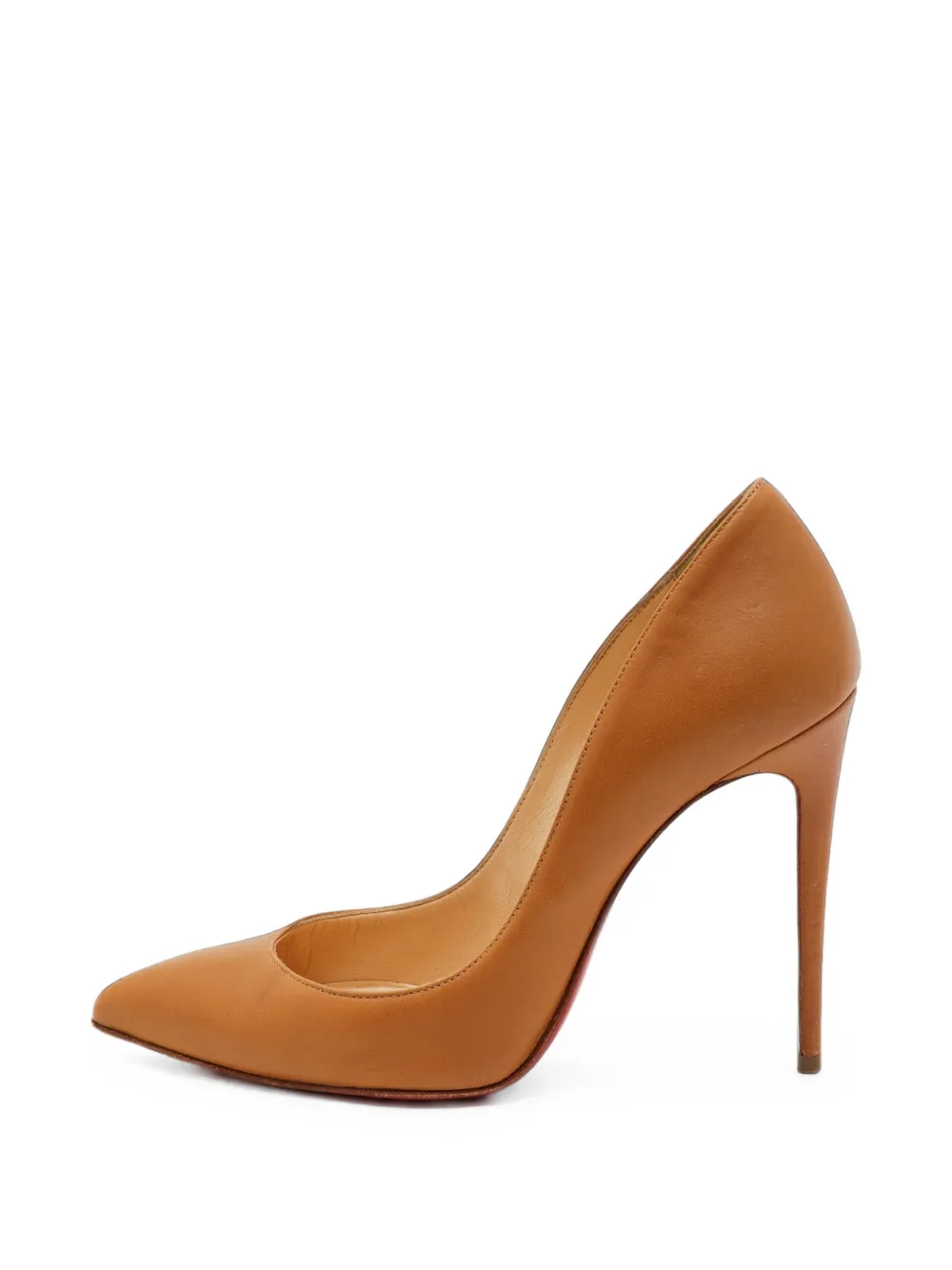 Christian Louboutin Pre-Owned So Kate pointed-toe pumps - Braun