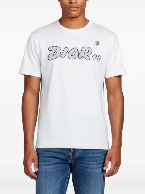 Christian Dior Pre-Owned x KAWS logo-print T-shirt